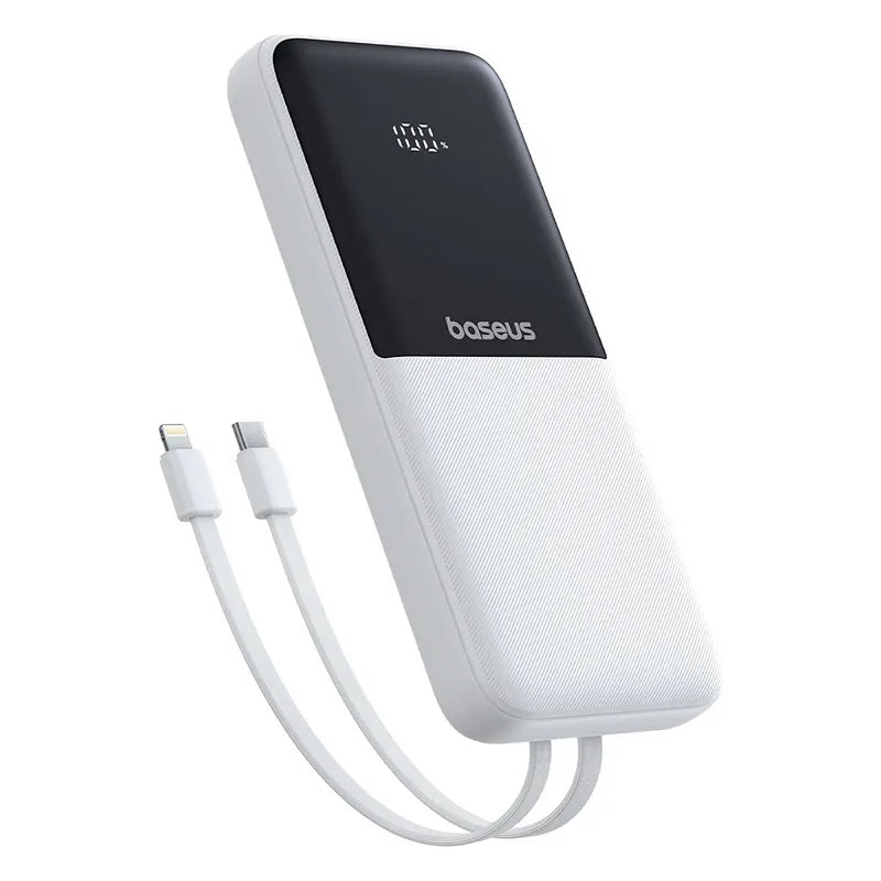Baseus 20000mAh PD 22.5W Fast Charging Power Bank Dual Cable