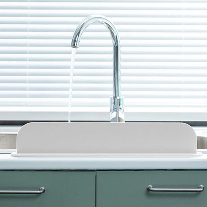 Silicone Sink Baffle Kitchen Splash Guard Household Non Slip Water Barrier For Washing Dishes And Vegetables Adhesive Partition
