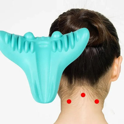Cervical Massage Pillow Household Portable Gravity Finger Pressure Neck Protection Traction Pillow Assists Sleep Repair Pillow - Urbizia