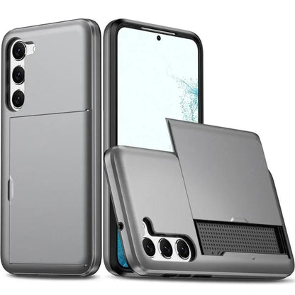Wallet Card Holder Shockproof Case for Samsung Galaxy