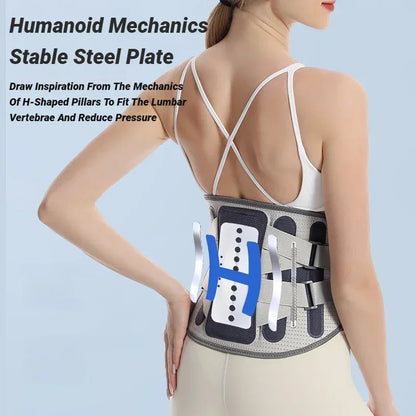 Back Brace Support Belt For Lower Pain Relief Adjustable Men Women Waist Lumbar Sciatica Scoliosis Herniated Disc Corset Posture