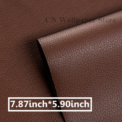 Repair Patches Self-Adhesive Leather PU Leather Fabric Stickers for Leather Clothes Sofa Car Seats Furniture Bags Repair Sticky