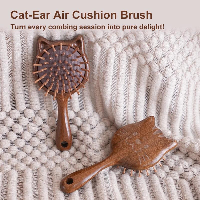 Wooden Scalp Massage Comb for Relaxation & Care
