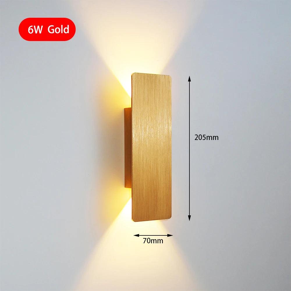 Modern 6W LED Indoor Wall Lamp – Bedroom, Living Room & Corridor