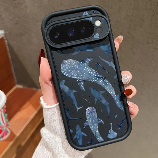Whale Pattern TPU Case for Google Pixel Series