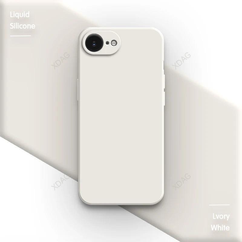 Matte Silicone Shockproof Case for iPhone 16 Pro Max
