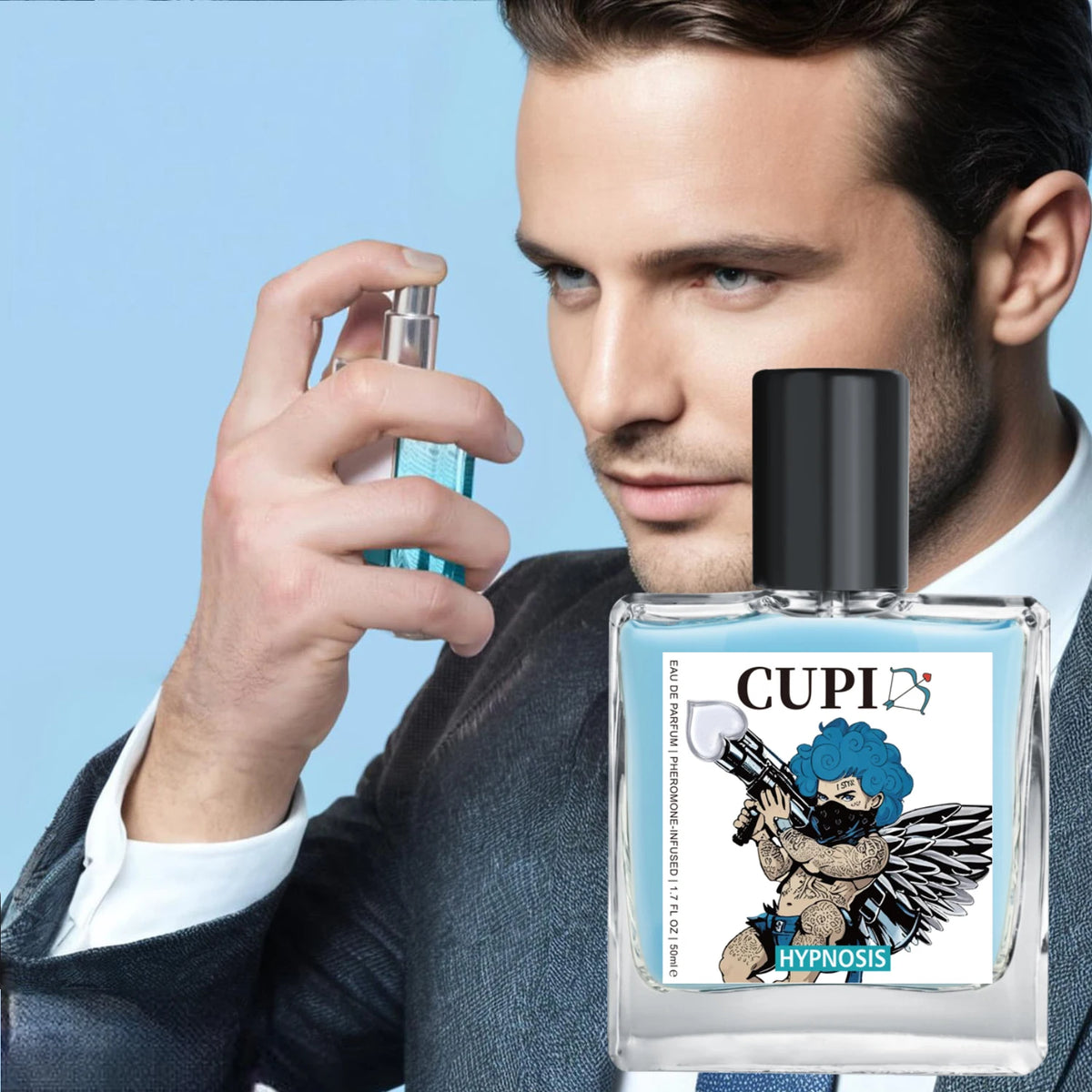Cupid Hypnosis 2.0 Pheromone Cologne for Men - 50ml (1.7 oz) - Cupid Fragrances room decoration