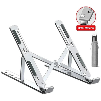 Adjustable Aluminum Laptop Stand Foldable Non-Slip Holder