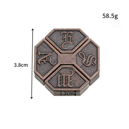 Classic Metal Lock Puzzle Brain Teaser IQ Challenge