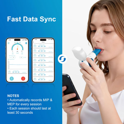 Sonmol Digital Breathing Exercise Device for Lungs | Lung Trainer for Respiratory Muscle Training | Breathing Trainer