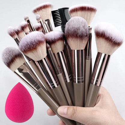 Professional Makeup Brush Set for Face & Eye Makeup