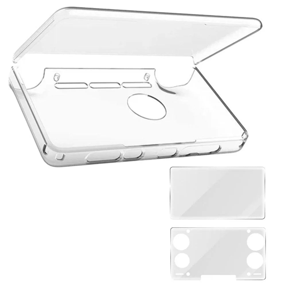 TPU Clear Caes Protective Set For AYN THOR Gaming Accessories Game Console Soft Flip Shell Anti Fall Grip Case Shell Grip Bag
