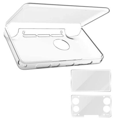 TPU Clear Caes Protective Set For AYN THOR Gaming Accessories Game Console Soft Flip Shell Anti Fall Grip Case Shell Grip Bag
