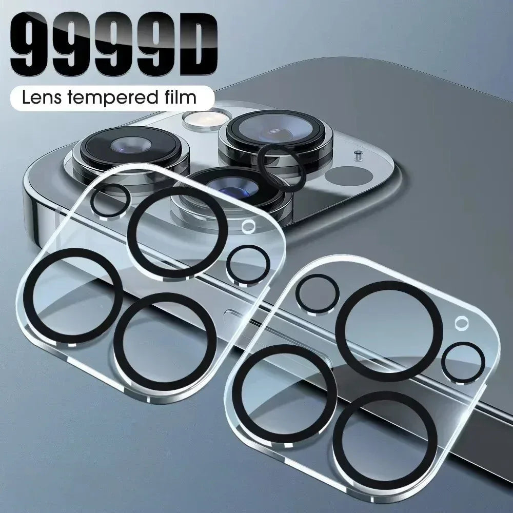 Tempered Glass Camera Lens Protector for iPhone (1–5PCS)