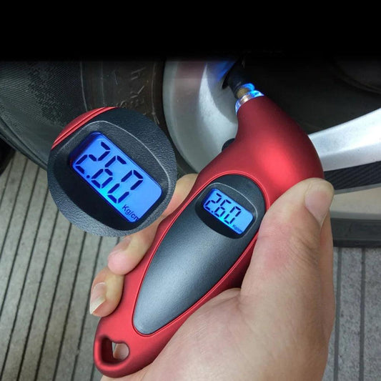 High-Precision Digital Tire Pressure Gauge with LED Backlight
