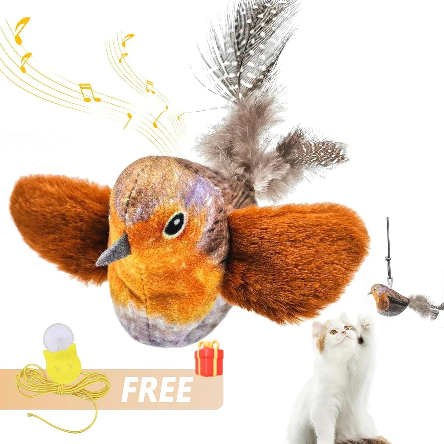 Dog Cat Interactive Ball Toy Automatic Rolling Ball Faux Tail Rechargeable Smart Pet Electric Toy Dog Cat Training Imitate Mouse - Urbizia