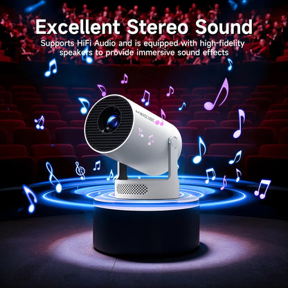 Magcubic Portable Projector HY300 Pro+ Voice Control 8K Android 14 Projector 8000Lumens Wifi6 BT5.4 Cinema Outdoor Add Airmouse