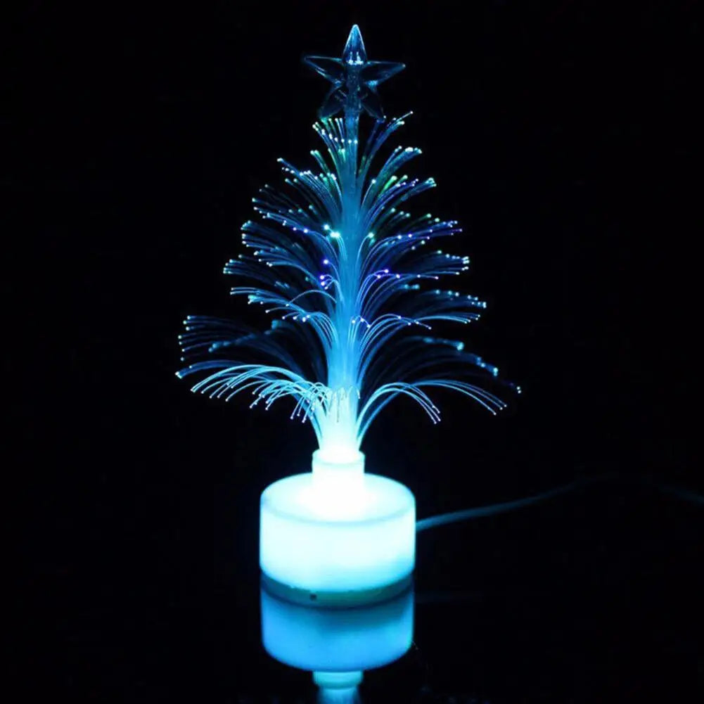 Mini USB Fiber Optic Christmas Tree
