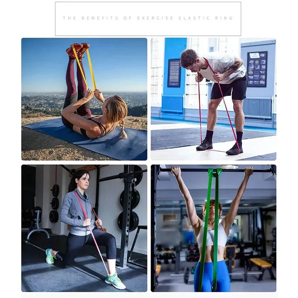 Pull Up Bands Resistance Bands for Working Out Exercise Bands Home Gym Workout Fitness Equipment Muscle Training - Urbizia