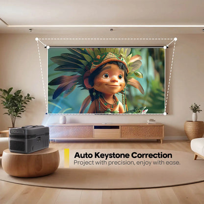 Magcubic Auto Focus Ultra Short Throw Projector 900ANSI With Auto Offset 1080P 8K HD WiFi6 BT5.4 Allwinner H726 Voice HY450C