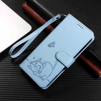 Wallet Leather Case For Samsung Galaxy S25 Ultra S24 Plus A15 A25 A35 A55 A16 A26 A36 A56 S25 Edge S25+ FE 5G Flip Phone Cover