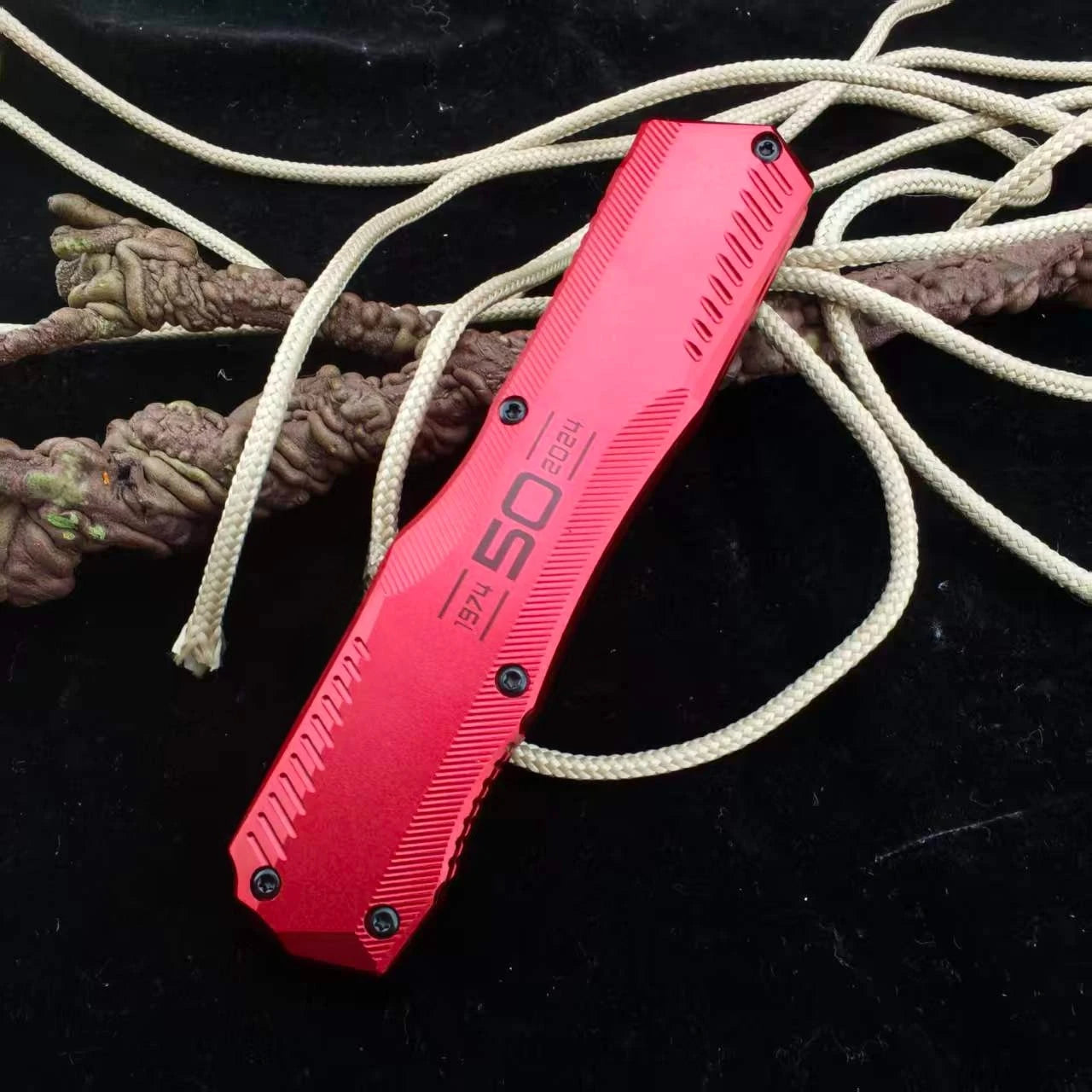 5  Styles KS 9000 Series Camping Folder Outdoor Knife Practical Daily Use Multi-purpose Wilderness Adventure T6 Aluminum Handle Father's Day Gift Cutting Rope Tools