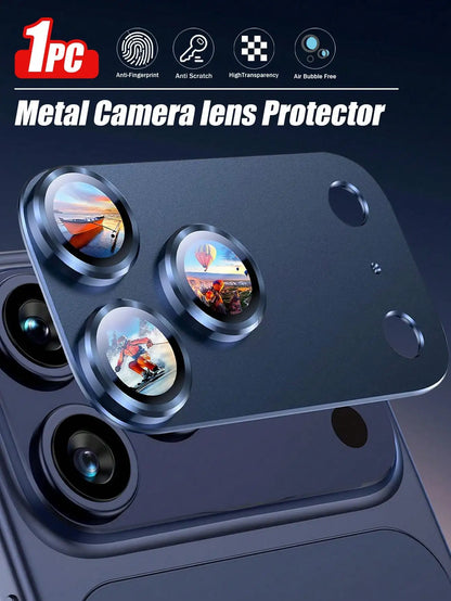 High Definition Transparent Camera Lens Protector Film, Suitable For IPhone 17 Pro Max/17 Pro/17/Air/16e/16Pro Max/16Pro, Scratch-Resistant, 9H Hardness, Bubble-Free Installation, Comes With Dust Sticker, Provides Necessary P
