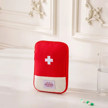 Mini Oxford First Aid Storage Bag for Travel & Outdoor