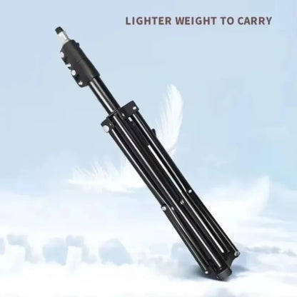Foldable 56cm-160cm Extendable Mobile phone live support photo tripod multi-functional video recording selfie landing tripod
