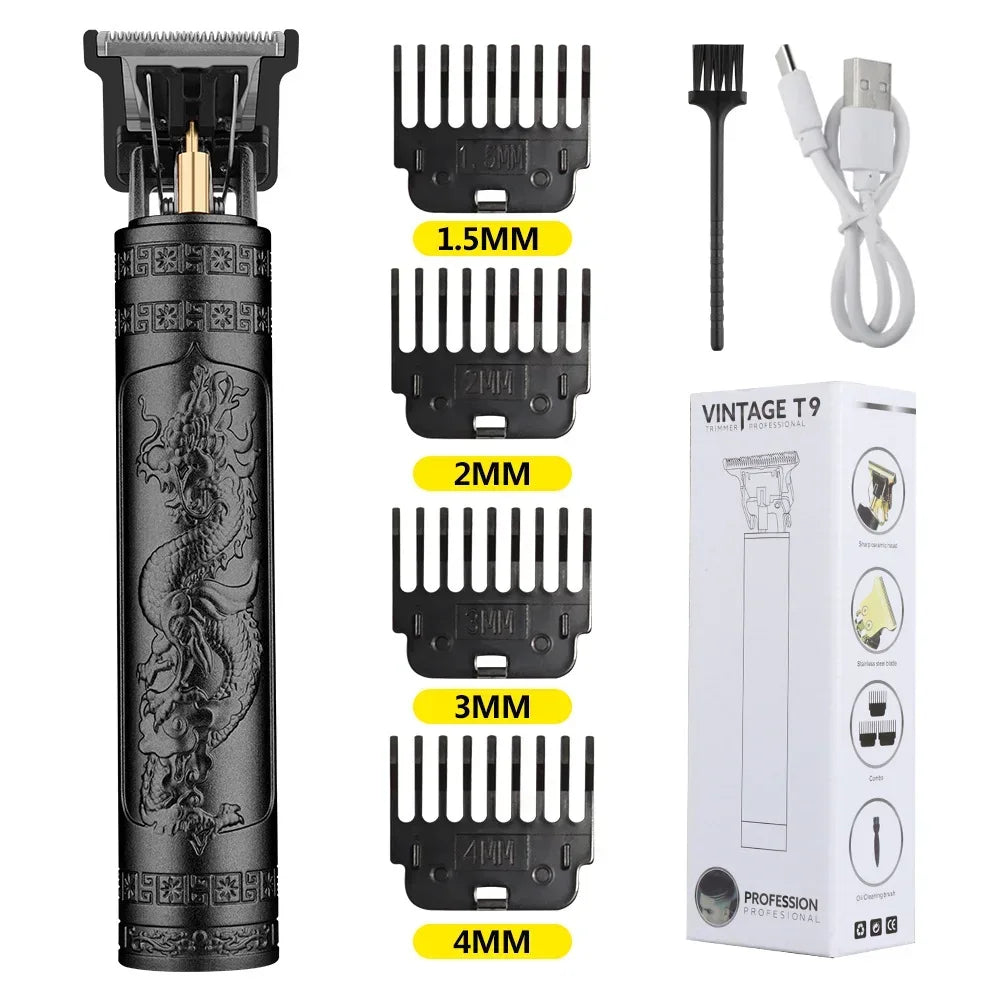 Retro T9 Electric Haircut & Shaver Set - Urbizia