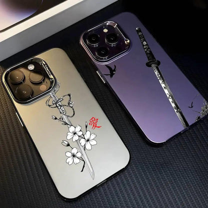Samurai Aurora Case for iPhone 17–11 Shockproof