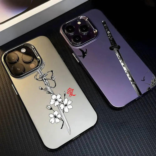 Samurai Aurora Case for iPhone 17–11 Shockproof