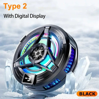 SL17 Magnetic & Clip 2-in-1 Semiconductor Phone Cooler Gaming Fan
