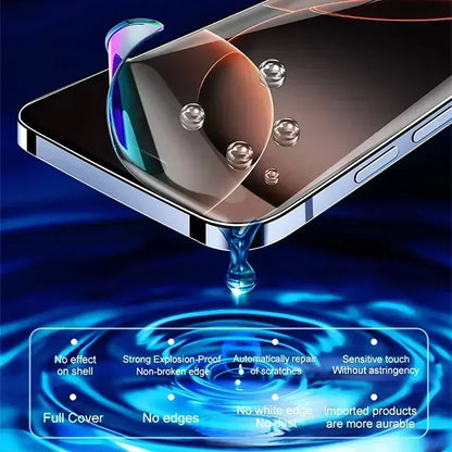 5Pcs Hydrogel Film for IPhone 16 14 13 12 11 15 Pro Max Mini 7 8 14 15 16 Plus Screen Protector for IPhone X 17 XS MAX Not Glass