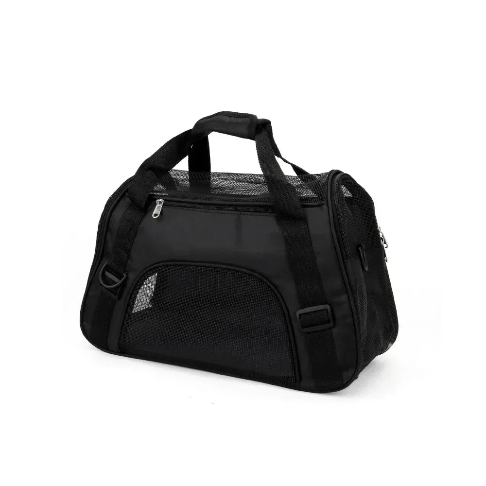 Cat Bags Portable Dog Carrier Bag Mesh Breathable Carrier Bags for Small Dogs Foldable Cats Handbag Travel Pet Bag Transport Bag - Urbizia