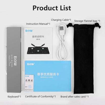 Foldable Bluetooth Keyboard with Magnetic Stand Portable Wireless Keyboard for iPad iPhone Samsung Tablet Rechargeable
