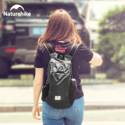 Naturehike Ultra Lightweight 18L Camping Backpack Portable Waterproof Nylon Bags Man Outdoor Hiking Sports Travel Backpack