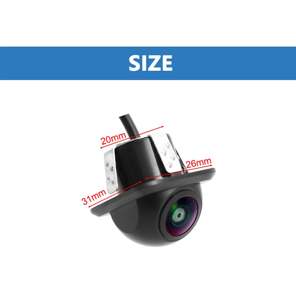 SMARTOUR Car Rear View Camera 1080P Night Vision Reversing Auto Parking Monitor CCD Waterproof 170 Degree HD Video Fish Eye Lens