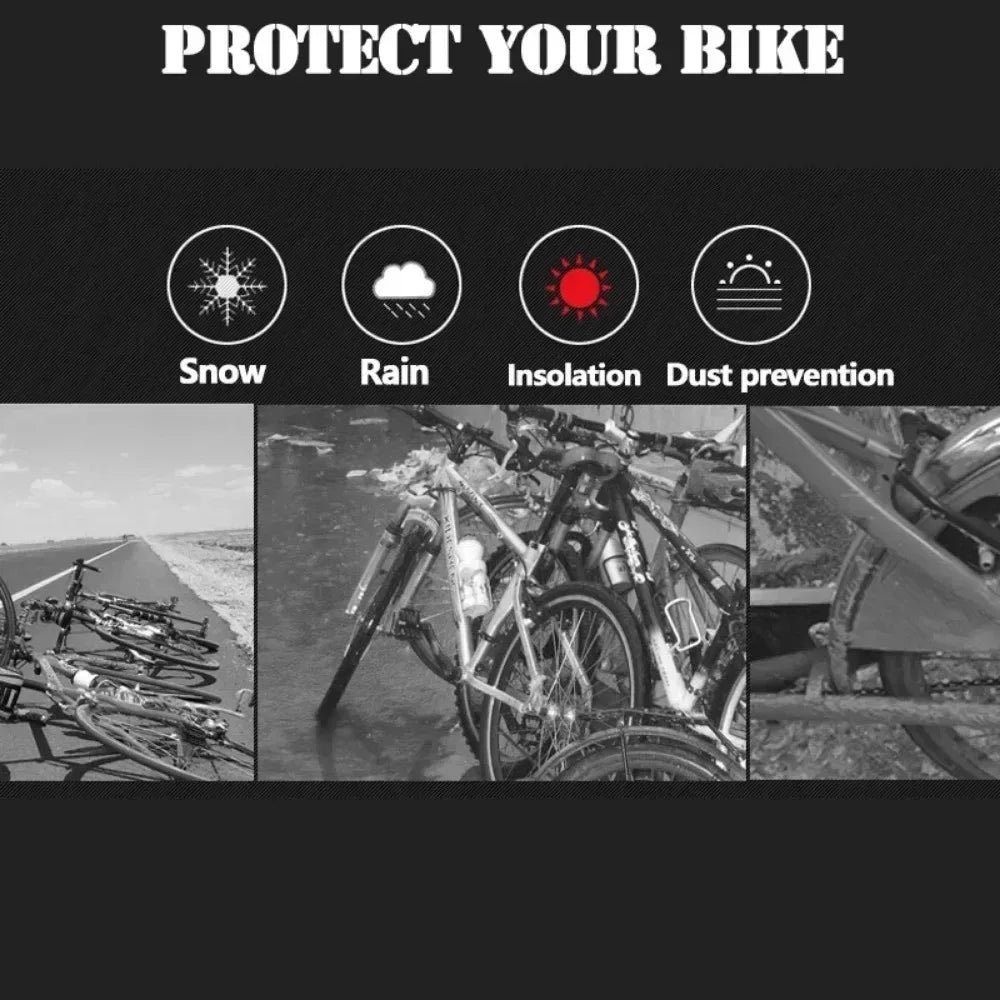 Waterproof Bicycle Motorcycle Rain Cover Outdoor Bike Protection - Urbizia