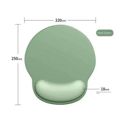 Gradient color mouse pad comfortable wrist rest non-slip mouse pad soft mouse pad wrist rest computer desktop silicone mouse pad - Urbizia