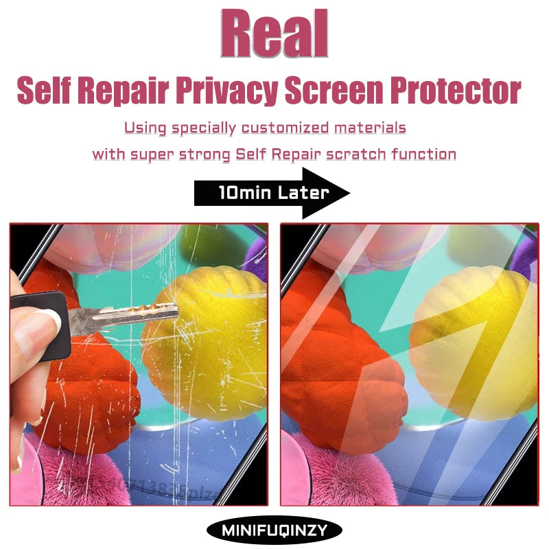Self Repair Film For Samsung Galaxy S26 S25 Ultra S24 S23 S22 S20 Plus Privacy Screen Protector Unlock S21 5G Note 20 Not Glass