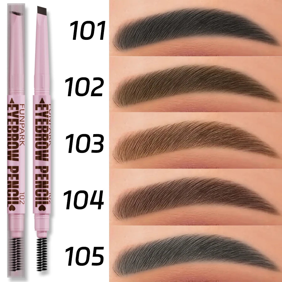 2-in-1 Waterproof Eyebrow Pencil