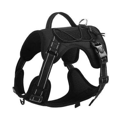 Reflective No-Pull Tactical Dog Harness