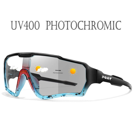 POAT Photochromic UV400 MTB Cycling Sunglasses