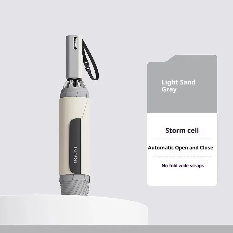 ZUODU Fully Automatic Reverse-Folding Umbrella Durable Wind-resistant Umbrella Rainproof UV Resistant Umbrella Sun Protection