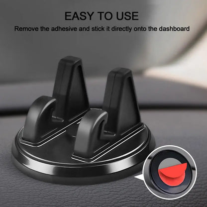 360 Degree Rotating Car Phone Holder Dashboard Holder with Anti-slip Pad for IPhone Samsung Xiaomi Huawei Car Accessories