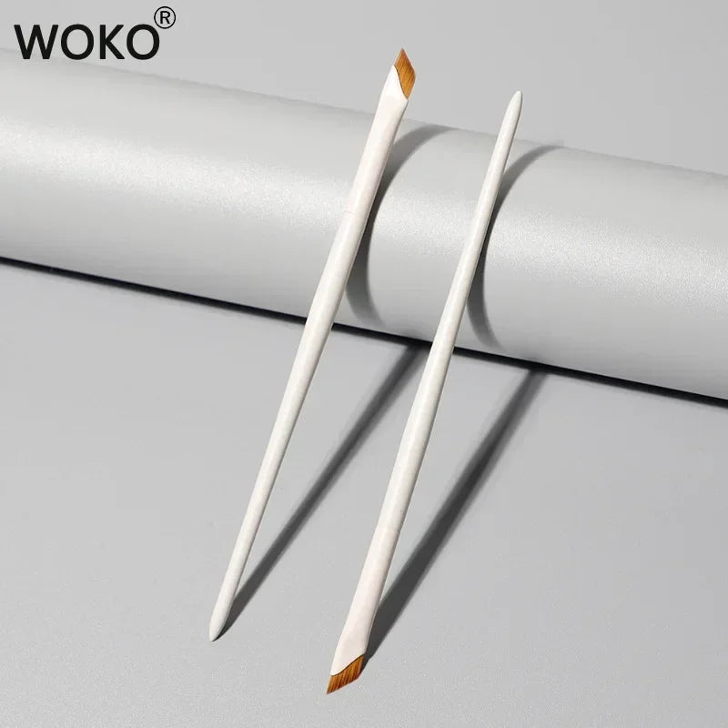 Ultra Thin Angled Eyeliner Brush Precision Detail Makeup Brush