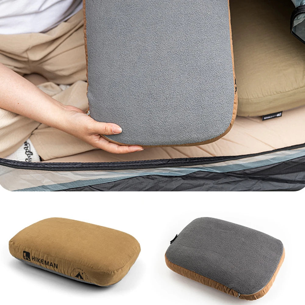 Soft Slow Rebound Memory Foam Pillow Outdoor Camping Travel Cervical Pillow NoonBreak Pillow Neck Support Sleeping
