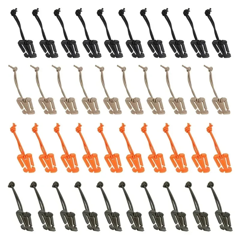 Outdoor Backpack Carabiner Buckle Clips Tactical Camping Gear Hooks - Urbizia