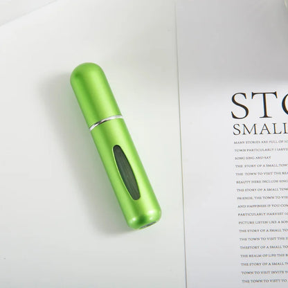1/3/5/10pcs travel Leak portable mini perfume bottle with Bottom Fill Function aluminum refillable 5ml spray bottle